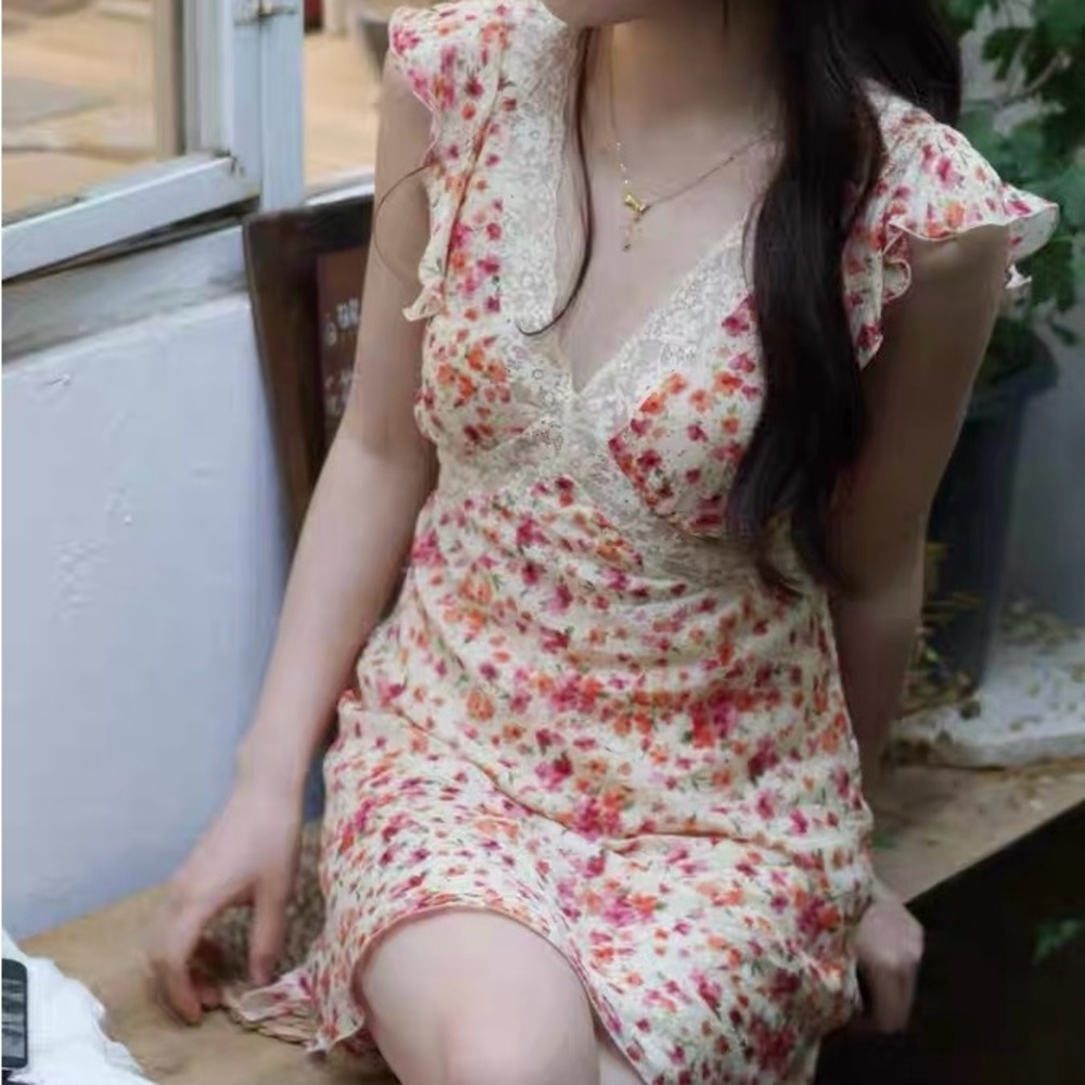 Brand New Floral Lace Dress